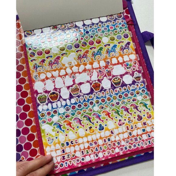 Lisa Frank Folder with Coloring Book Stickers Puzzles 2016 - Picture 5 of 12